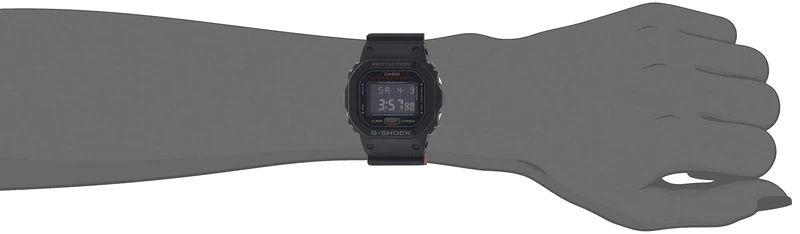 Montre Casio G-Shock DW-5600HR-1D noire pour homme, à mouvement quartz et affichage numérique (Livraison internationale disponible)