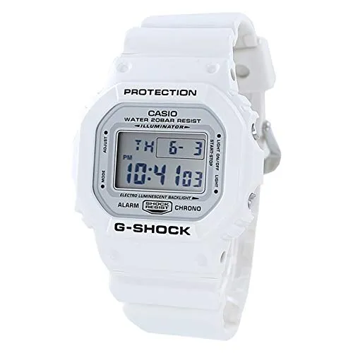 [Casio] CASIO G-SHOCK Digital White 20 ATM Water Resistant Overseas Model DW-5600MW-7 Watch [Parallel Import]