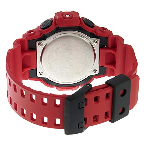 Montre de sport analogique-numérique pour homme CASIO G-SHOCK GA-700-4A (rouge/noir) [Importation parallèle]