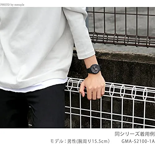 [Casio] Montre homme CASIO G-SHOCK série GMA, modèle international, à quartz, GMA-S2100-4A2DR [Importation parallèle]