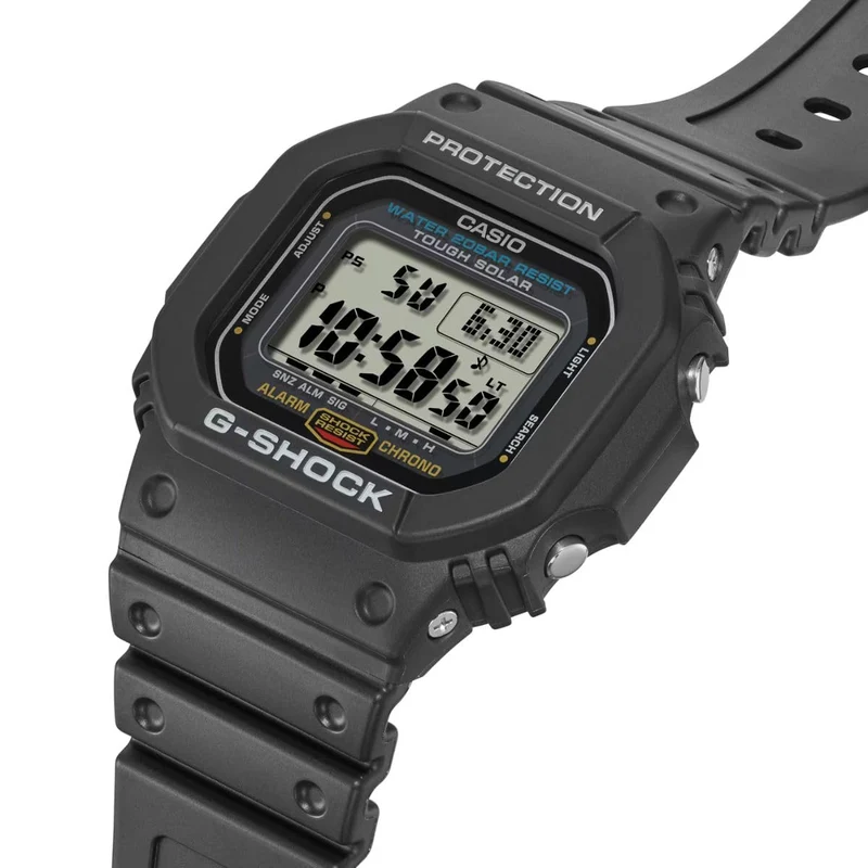 [Casio] Montre homme G-SHOCK Origin série 5600, heure mondiale, solaire, G-5600UE-1DR [Importation parallèle]