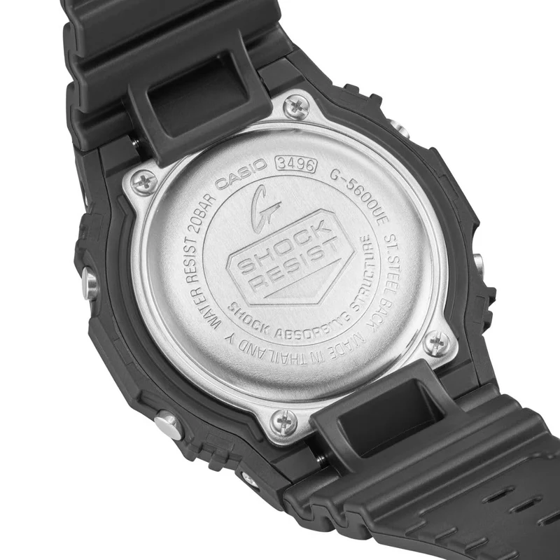 [Casio] Montre homme G-SHOCK Origin série 5600, heure mondiale, solaire, G-5600UE-1DR [Importation parallèle]