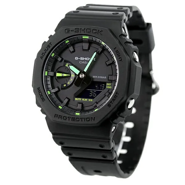 [Casio] Montre homme CASIO G-SHOCK analogique numérique série 2100 à quartz noir GA-2100-1A3DR [Importation parallèle]