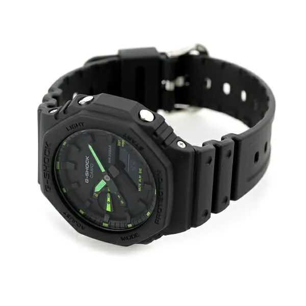 [Casio] Montre homme CASIO G-SHOCK analogique numérique série 2100 à quartz noir GA-2100-1A3DR [Importation parallèle]
