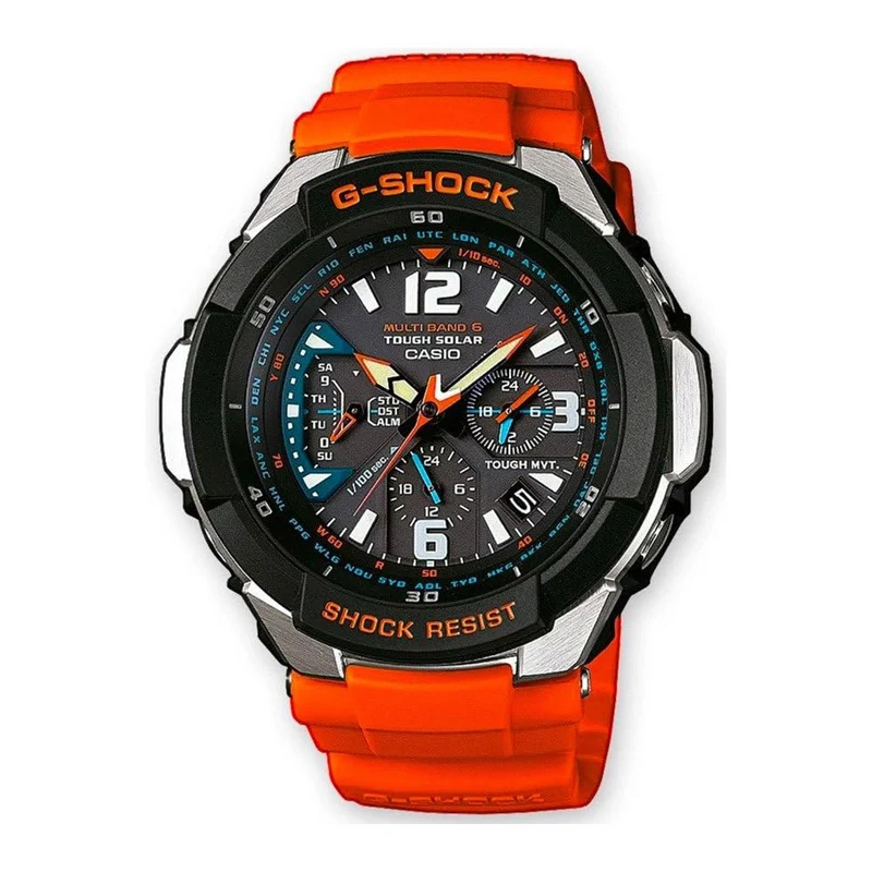 [Casio] CASIO G-SHOCK Sky Cockpit Tough Solar Multiband 6 GW-3000M-4AER Radio-Controlled Watch for Men [Imported]