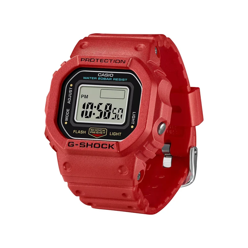 CASIO G-SHOCK nano 5600 SERIES RING WATCH DWN-5600-4 Casio Ring Watch Red [Parallel Import]