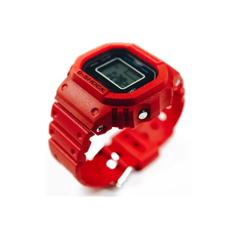 CASIO G-SHOCK nano 5600 SERIES RING WATCH DWN-5600-4 Casio Ring Watch Red [Parallel Import]