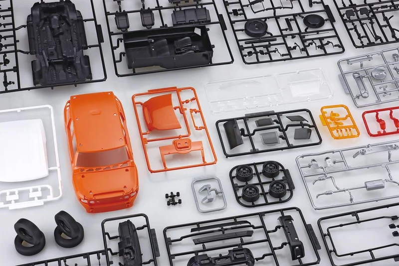 Fujimi NX-25 Voiture 1/24 Série NEXT n° 25 Toyota FJ Cruiser (Orange bicolore/2012)