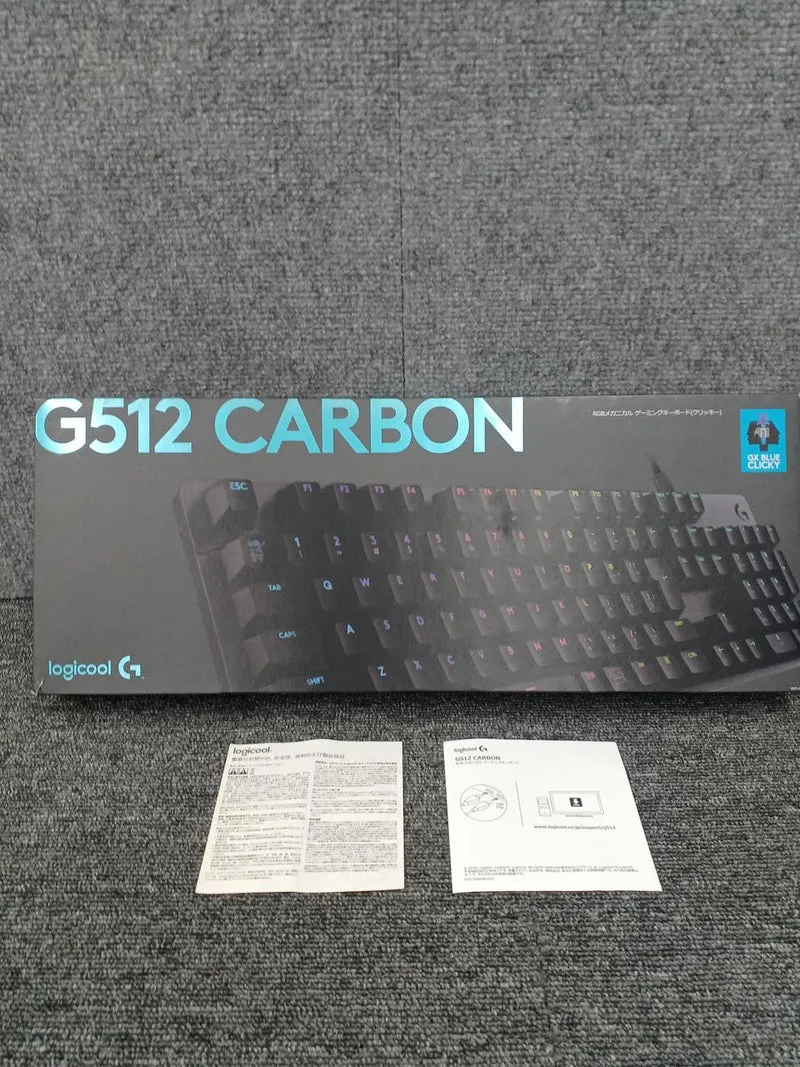 Clavier de jeu LOGICOOL G512 CARBONE