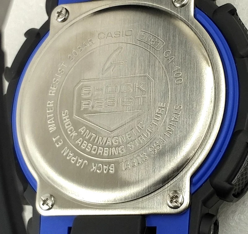CASIO Quartz G-SHOCK GA-100-1A2DR