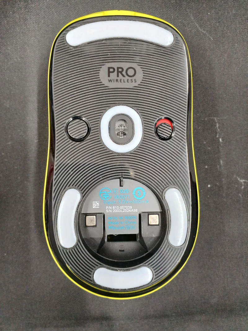 Souris de jeu LOGICOOL G-PPD-002WL-SELM