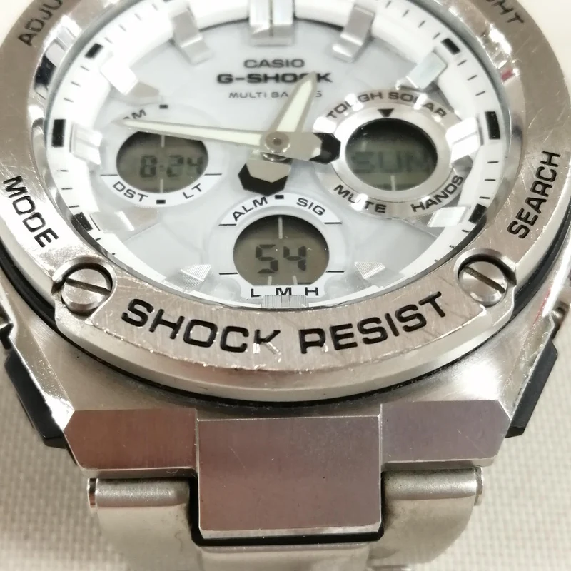 CASIO G-SHOCK GST-W110D Silver