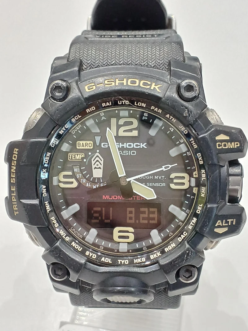 CASIO G-SHOCK Radio-Controlled Solar Wristwatch GWG-1000