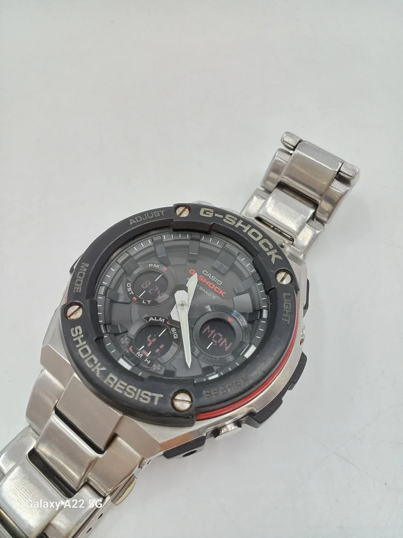 CASIO Radio-Controlled Solar Wristwatch G-SHOCK GST-W100D