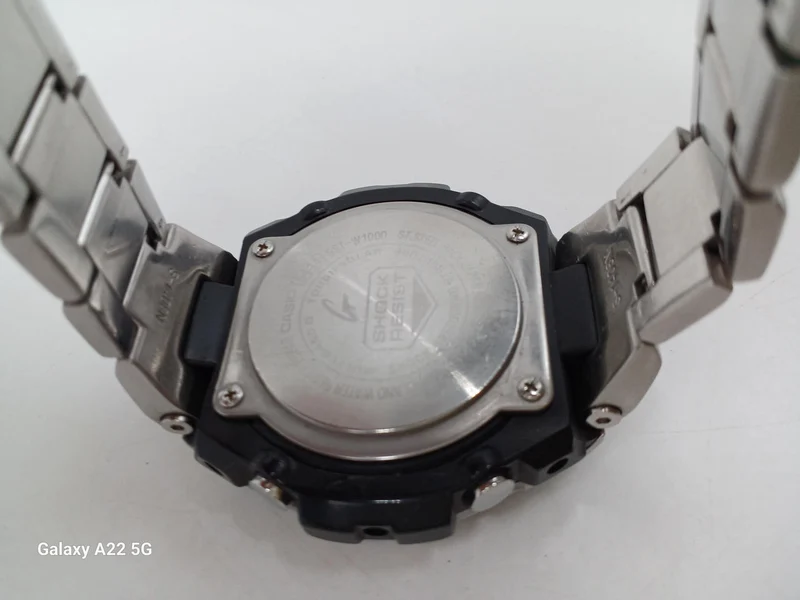CASIO Radio-Controlled Solar Wristwatch G-SHOCK GST-W100D