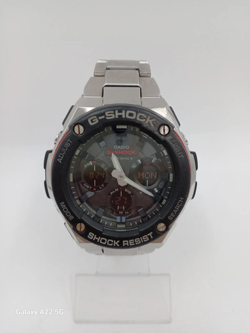 CASIO Radio-Controlled Solar Wristwatch G-SHOCK GST-W100D