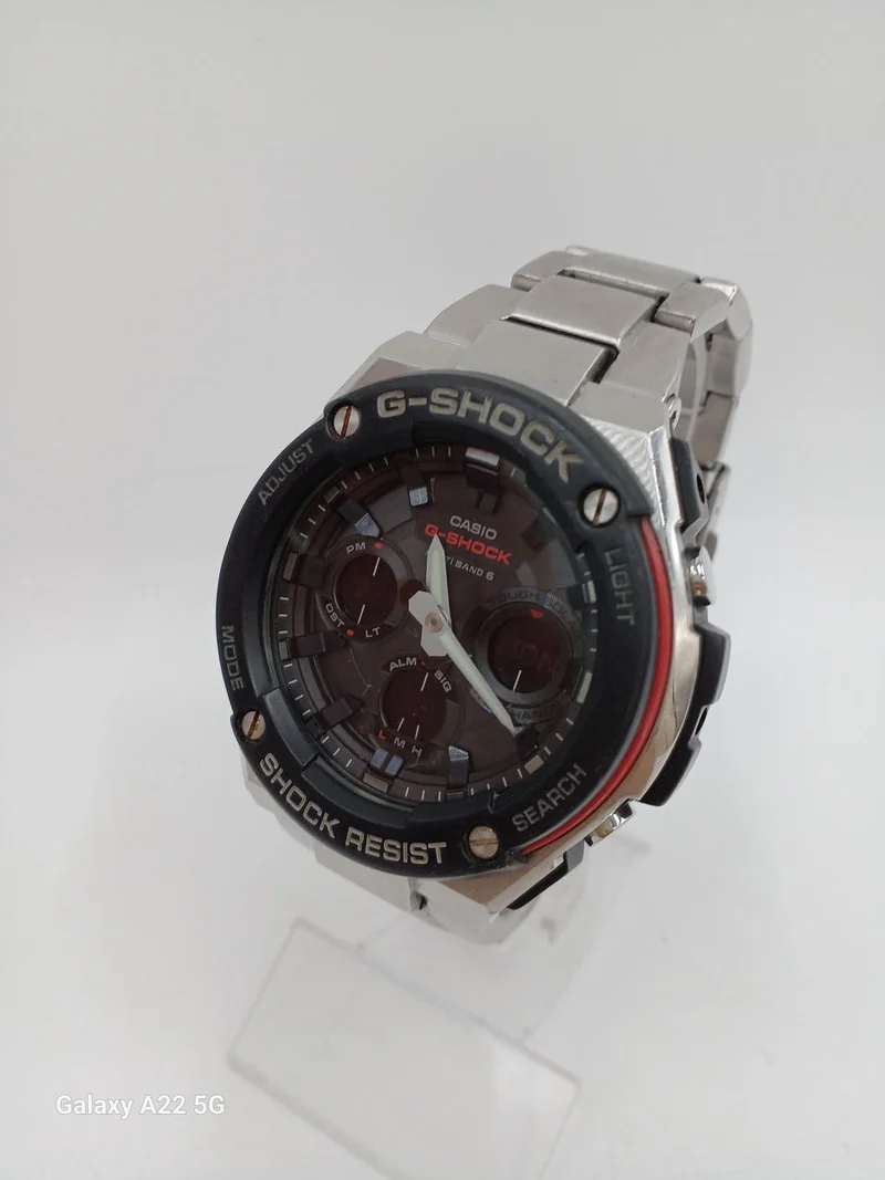 CASIO Radio-Controlled Solar Wristwatch G-SHOCK GST-W100D