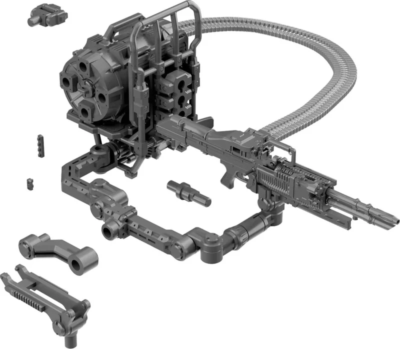TOMYTEC LA-MD03 1/12 Little Armory Megami Device Equipment Set Mitrailleuse A