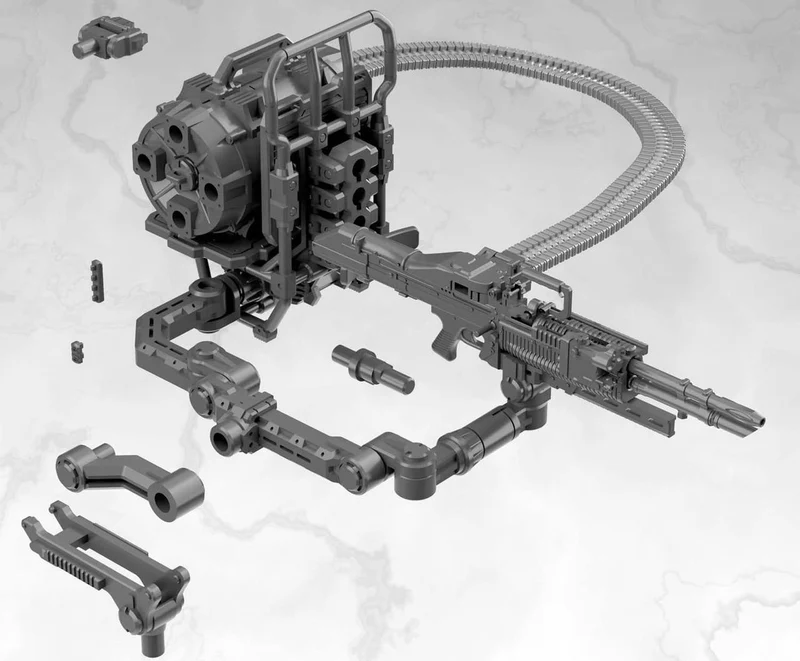 TOMYTEC LA-MD03 1/12 Little Armory Megami Device Equipment Set Mitrailleuse A