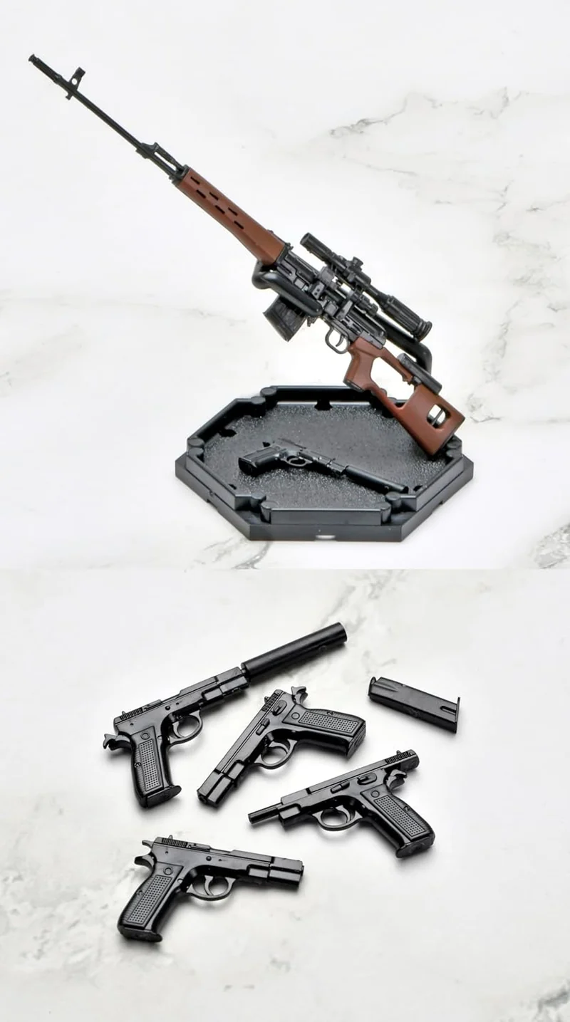 TOMYTEC LA-GG02 1/12 Little Armory Gunslinger Girl Rico SVD/Cz75 Type