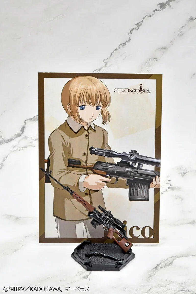 TOMYTEC LA-GG02 1/12 Little Armory Gunslinger Girl Rico SVD/Cz75 Type