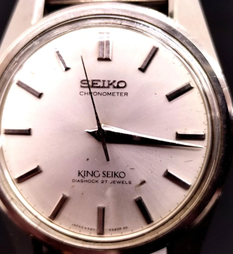 [À DÉCHETER] Montre-bracelet KING SEIKO 4420-9990