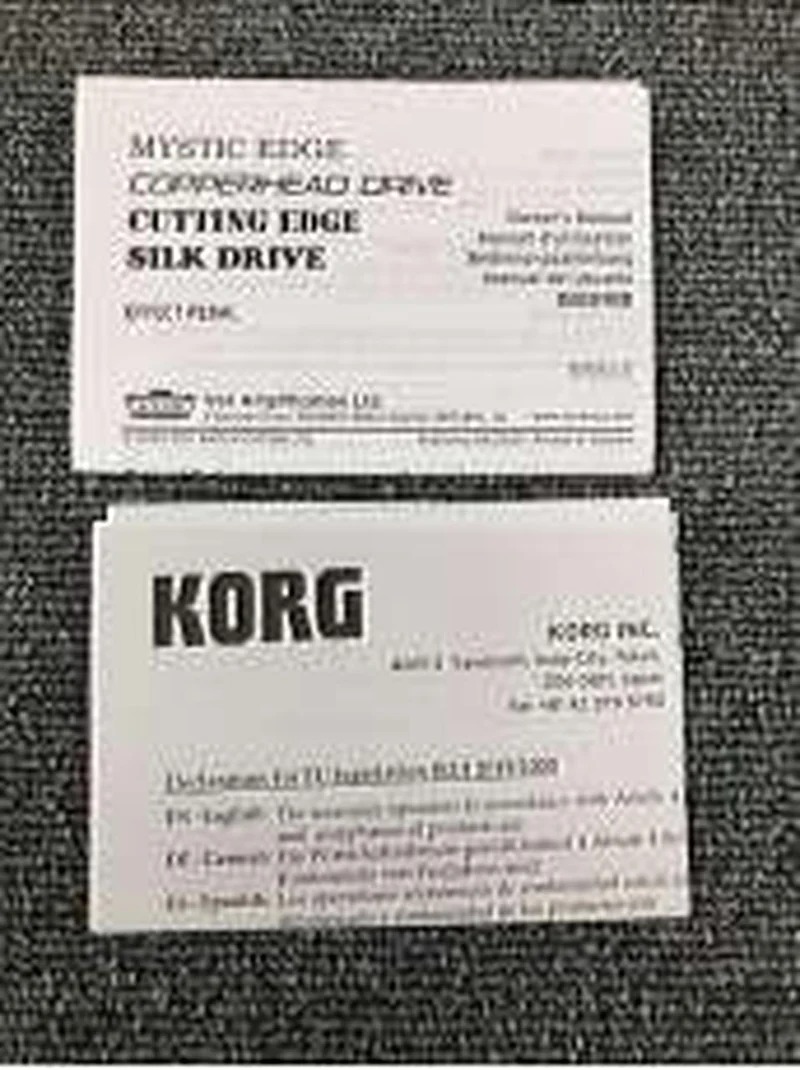 Effets de distorsion VOX VE-CE