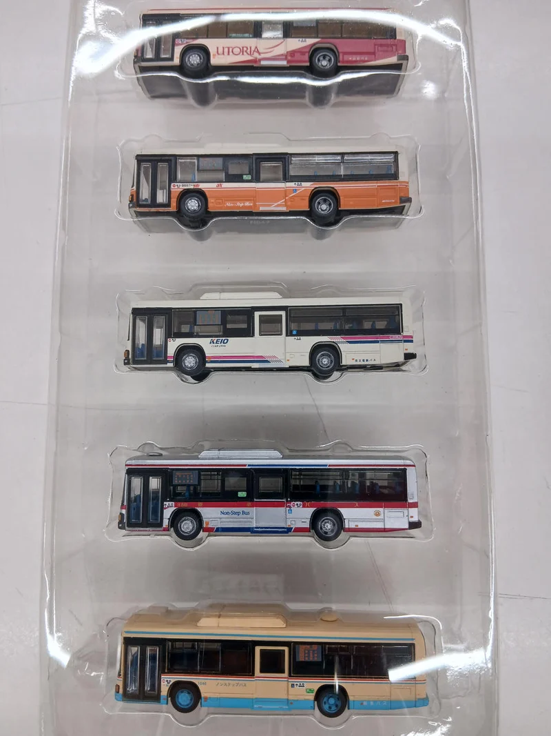 Tomytec The Bass Collection 1/150 Hino Blue Ribbon II Ensemble de 5 unités sans marche