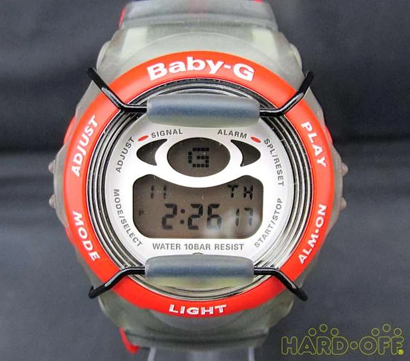 CASIO BABY-G X-TREME BG-390 (Rouge×Noir)