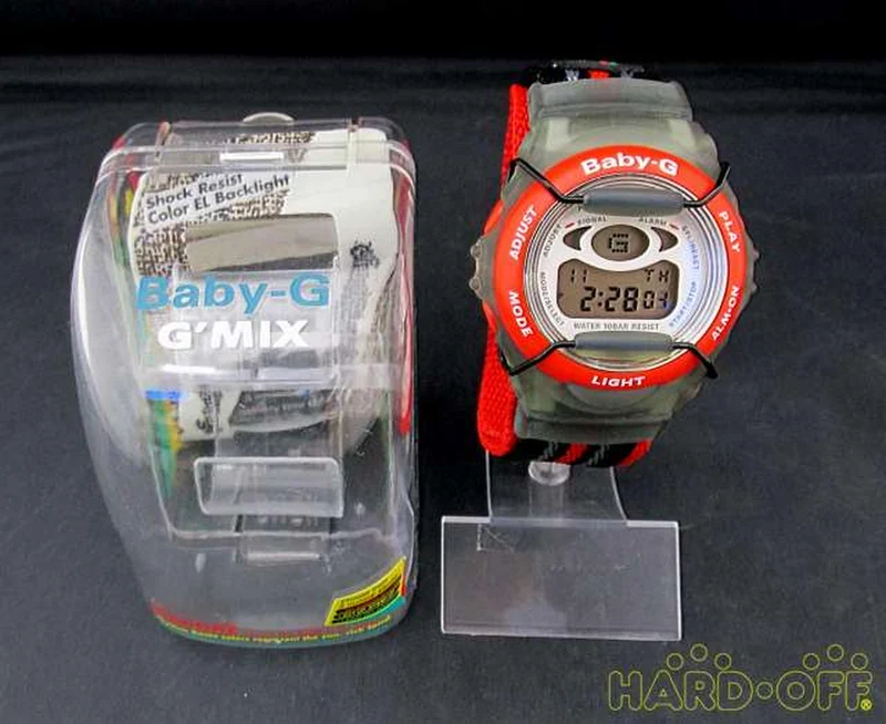CASIO BABY-G X-TREME BG-390 (Rouge×Noir)