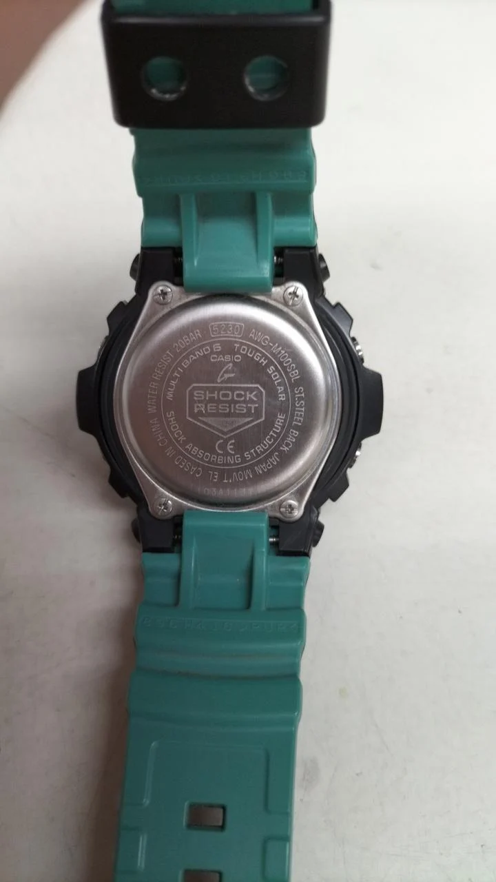 CASIO Radio-Controlled Solar G-SHOCK AWG-M100SBL