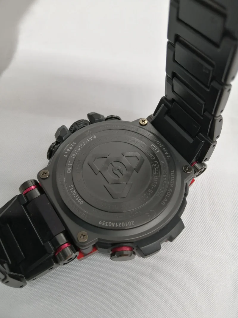 CASIO G-SHOCK Radio-Controlled Solar Watch MTG-B1000