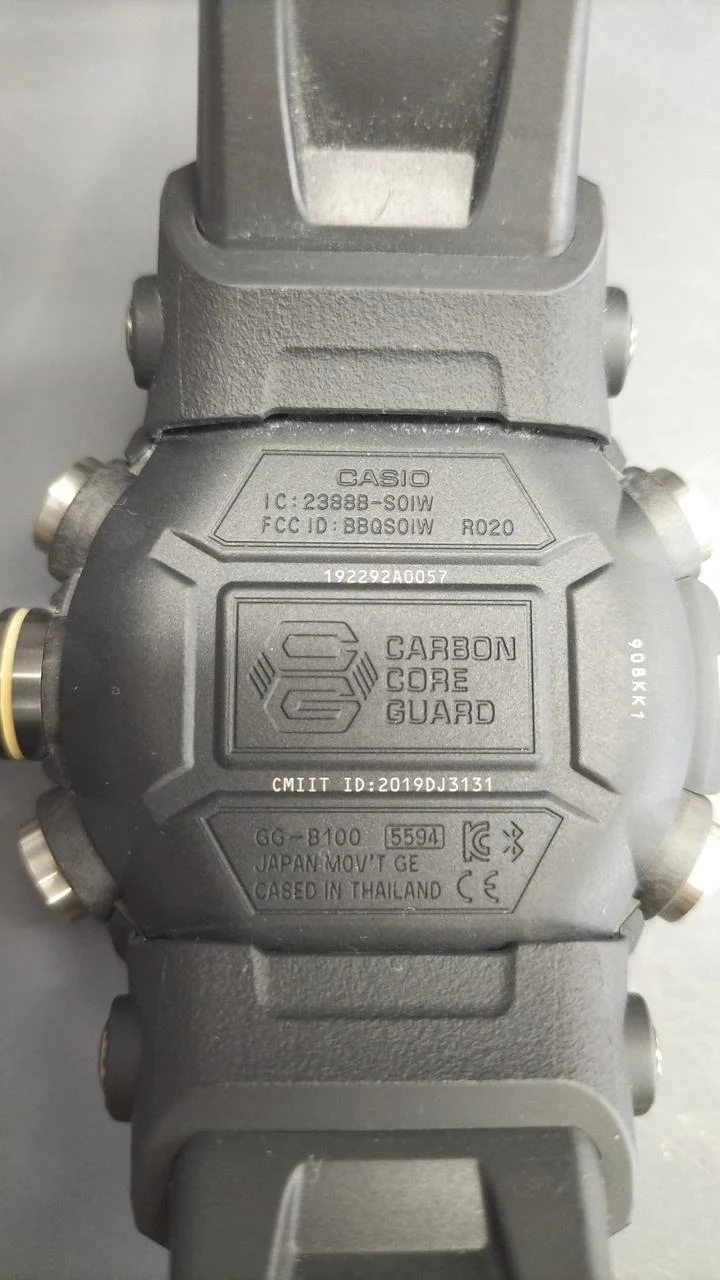 CASIO MASTER OF G MUDMASTER GG-B100