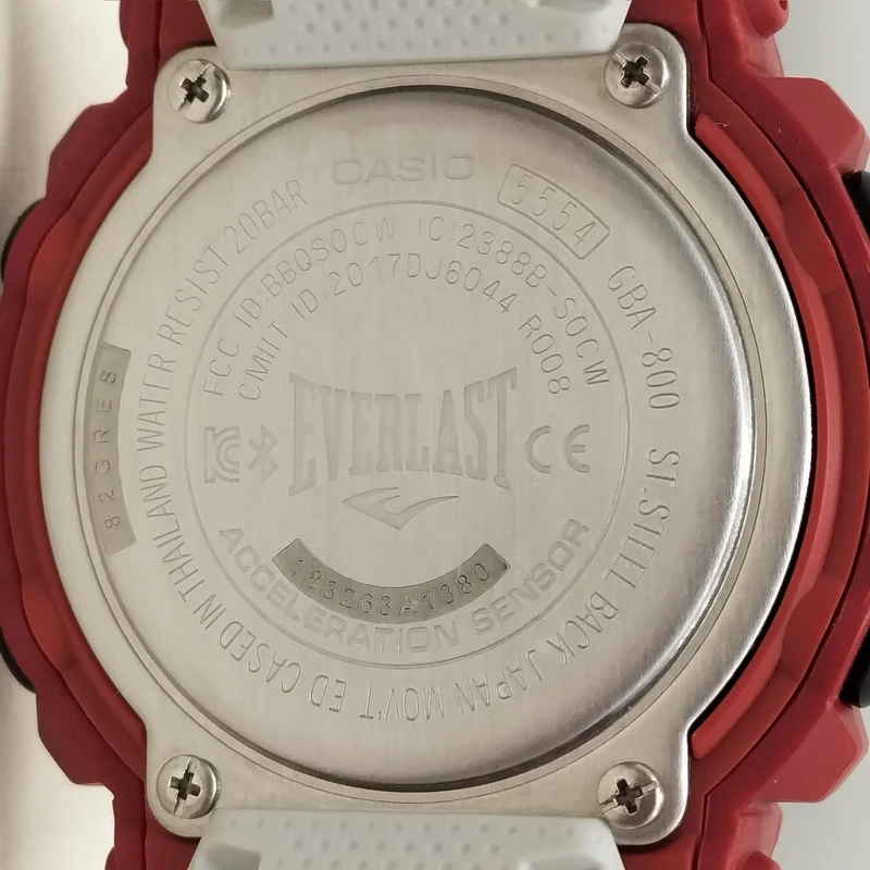 CASIO G-SHOCK GBA-800 EVERLAST Collaboration Model