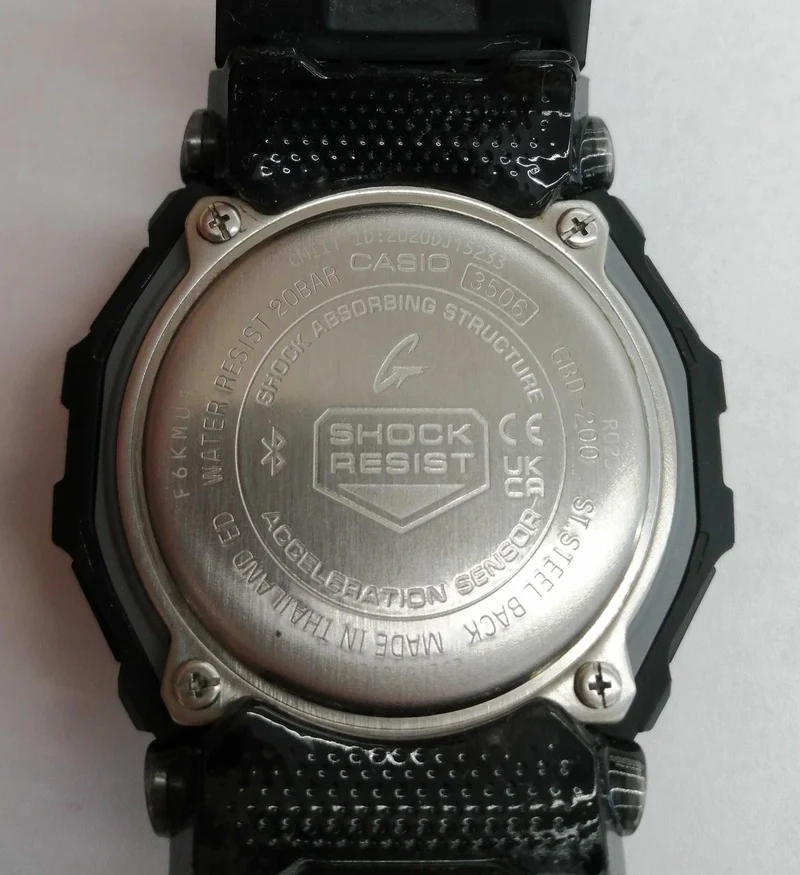 CASIO G-SHOCK Wristwatch GBD-200