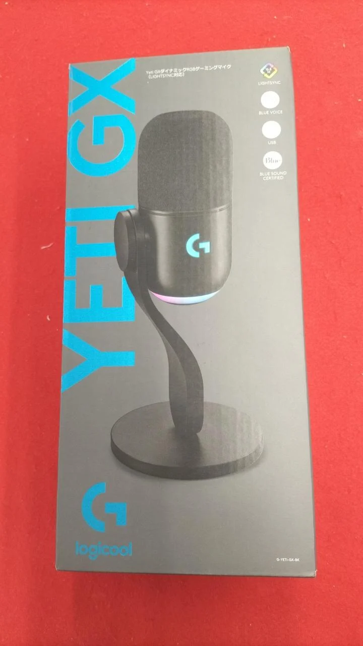 Microphone de jeu LOGICOOL YETI GX