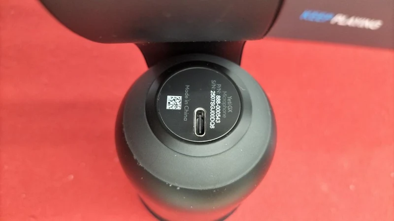 Microphone de jeu LOGICOOL YETI GX